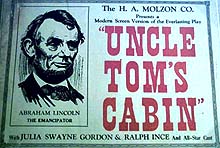 Title card for Uncle Tom's Cabin