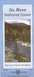 Thumbnail of Six Rivers National Forest map cover.