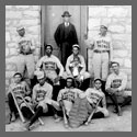 An African-American baseball team at the turn of the 20th century.