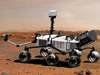 Mars Science Laboratory with Power Source and Extended Arm, Artist's Concept