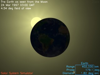 Actual vs. simulated image for comparison