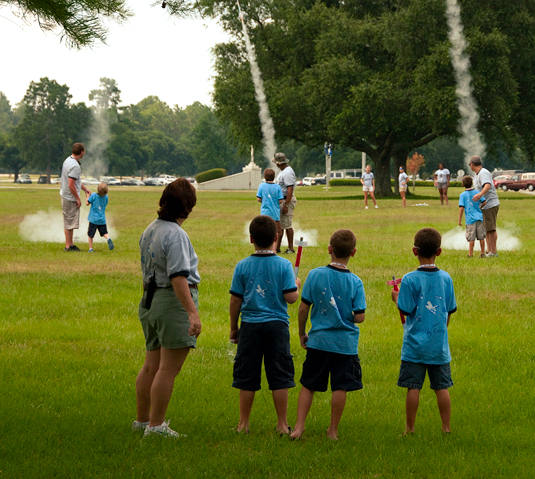 Astro Camp Rocket Launch