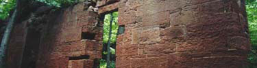 Photo of Seneca Stone Mill on canal.