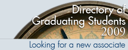 Directory of Graduating Students