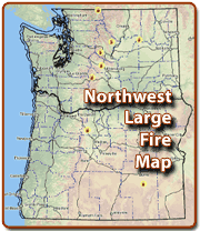 Northwest Fires Map