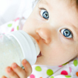 Photo: Baby with bottle