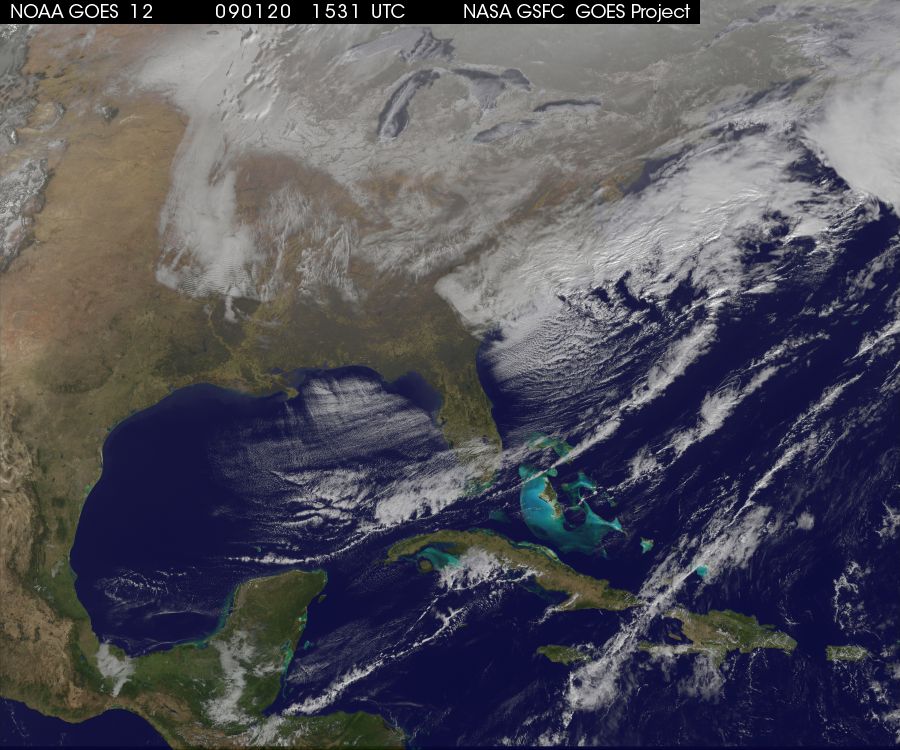 latest colorized GOES-EAST image