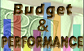 text graphic for Budget & Performance