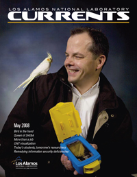 May 2008 cover of Currents employee magazine