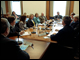 Secretary Spellings meets with state legislators in St. Paul, Minnesota.