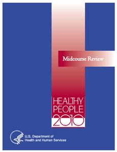 cover of Midcourse Review - Healthy People 2010