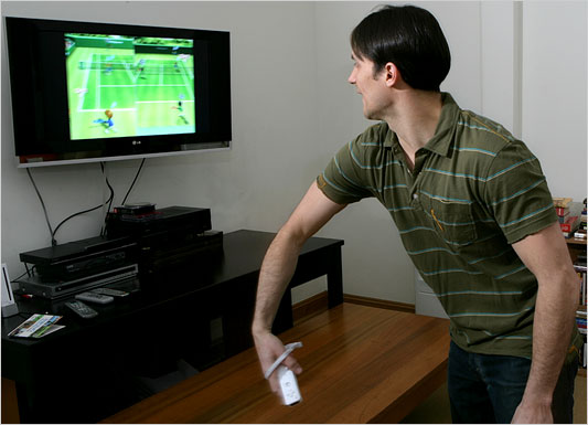 Wii tennis