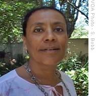 Veronique Tadjo, a professor at Johannesburg's Witwatersrand University, S. Africa