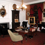 Henry W. Longfellow's study, where much of his poetry was written.