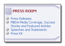MBDA Press Room...
