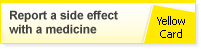 Report a side effect with a medicine button