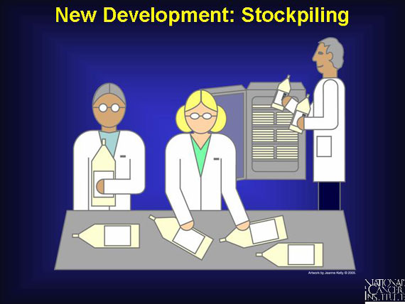 New Development: Stockpiling