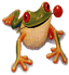 Cute Frog Graphic