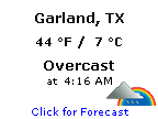 Click for Garland, Texas Forecast