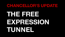 chancellor's update-the free expression tunnel