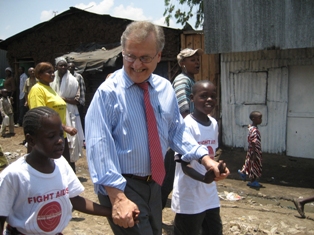 Mr. Stephen Lewis author of Race Against Time: Searching for Hope in AIDS-Ravaged Africa