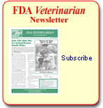 FDA Veterinarian Newsletter