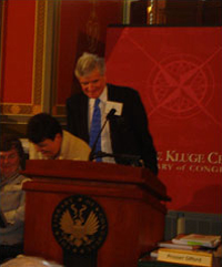 Prosser Gifford, director of the Office of Scholarly Programs and the John W. Kluge Center, moderated the symposium.