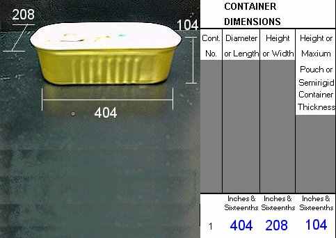 Low Profile Rectangular Container