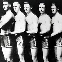 Franklin Wonder Five, 3-time state champions in the 1920s