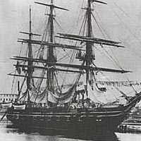 USS Portsmouth, launched in 1844