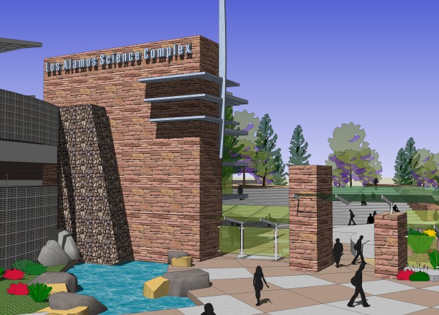 Artist's rendering of the new Los Alamos Science Complex.