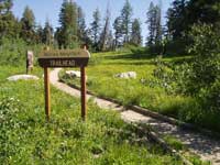 Mores Mountain trailhead.