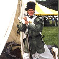 Re-enactor portrays member of Lewis & Clark expedition