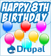 Drupal 8th Birthday