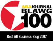 Best All Business Blog 2007