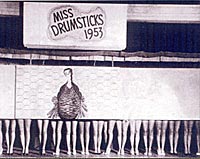 Miss Drumsticks Contestants, 1953