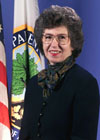 Color photo of Susan Sclafani, Assistant Secretary, Office of Vocational and Adult Education (OVAE)