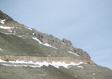 Cenozoic Sirius deposits at Dismal Buttress, Shackleton Glacier region