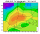 Fine Particulate Matter for August 25, 2007 over New England