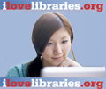 Download I Love Libraries Web badges for your site