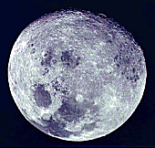 [Global view of Moon]