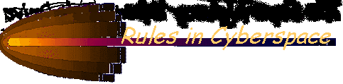 Rules in Cyberspace
