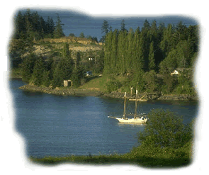 Image of sailboat on water