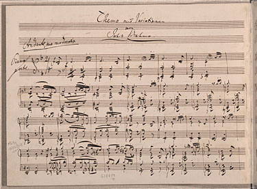 Image of page 1 of Brahms Sextet