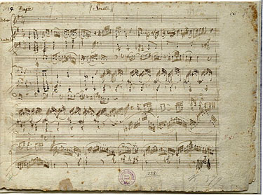 Image of Page 1 of Mozart Sonata