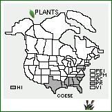 Distribution of Colocasia esculenta (L.) Schott var. esculenta. . 