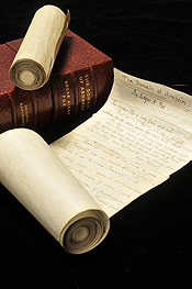 Scroll manuscripts