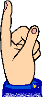 image of a hand pointing up--a link to the top of the page