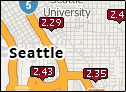 Cheap gas prices