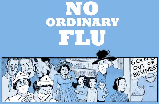 No Ordinary Flu comic